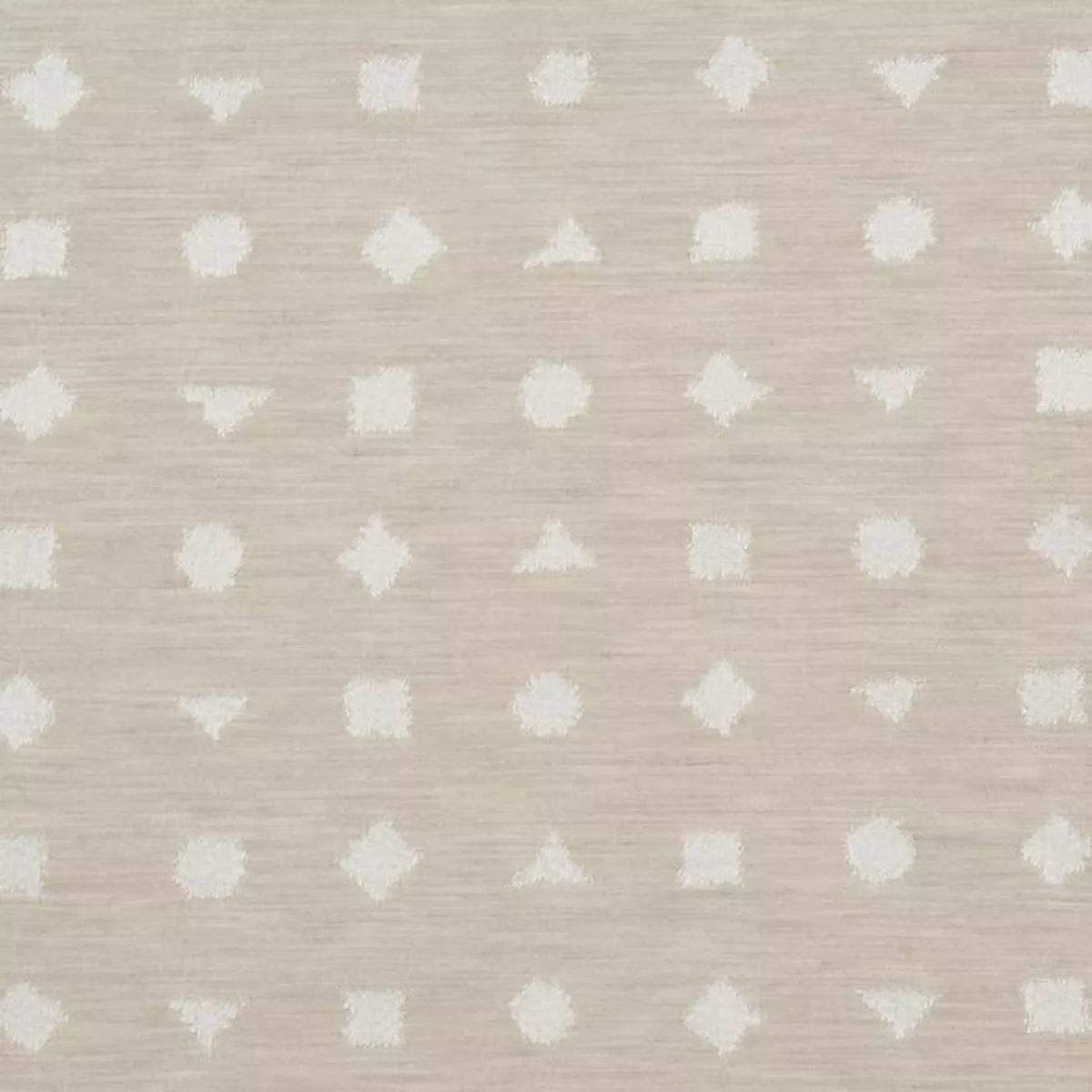 Donghia Geometry Beige Upholstery Fabric