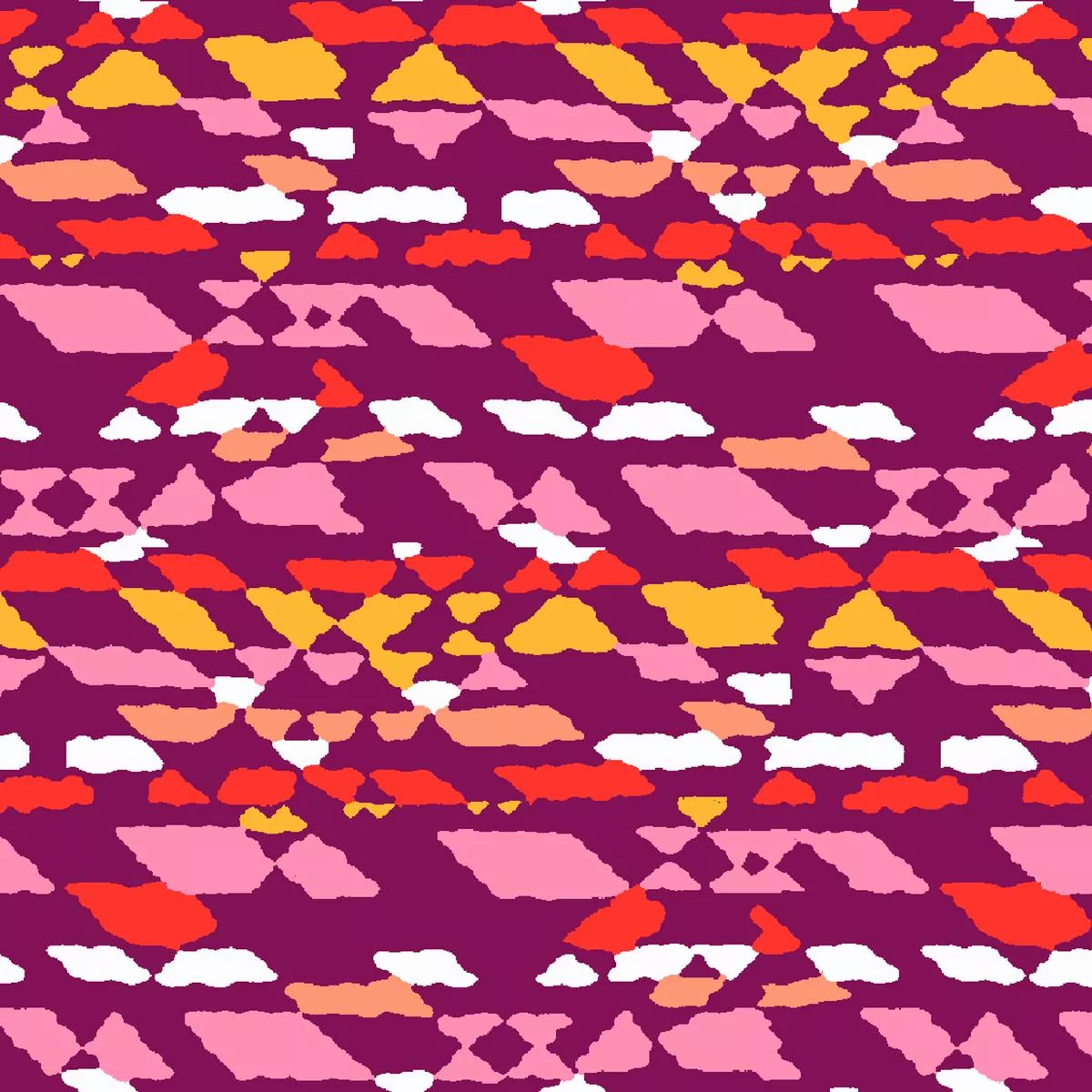 donte-on-fuchsia-fabric Donte on Fuchsia Fabric