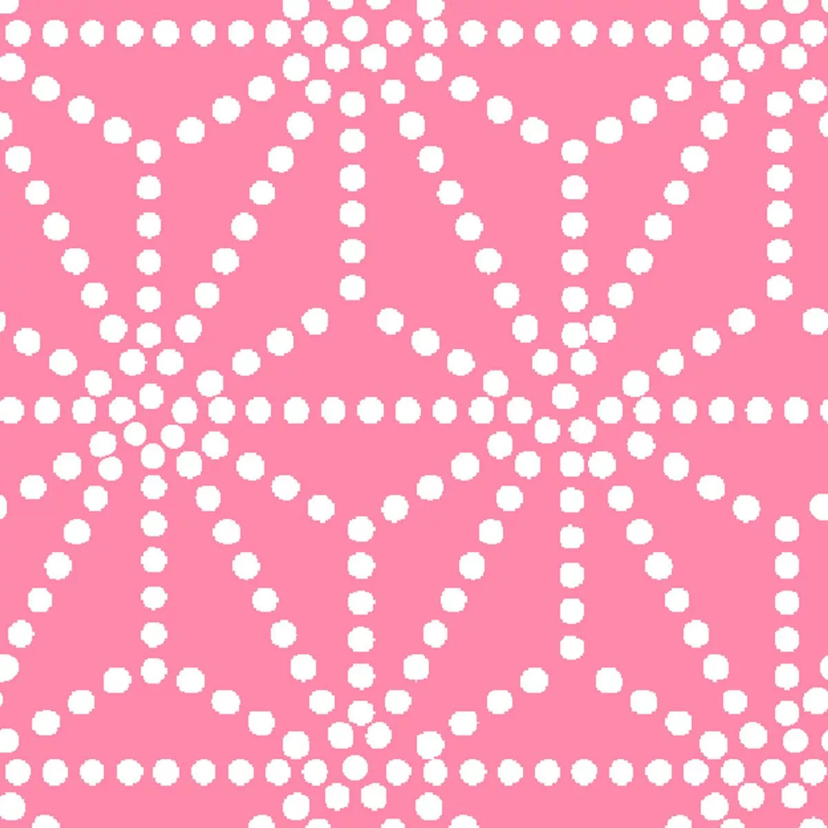 dotted-starburst-on-pink-fabric Dotted Starburst on Pink Fabric