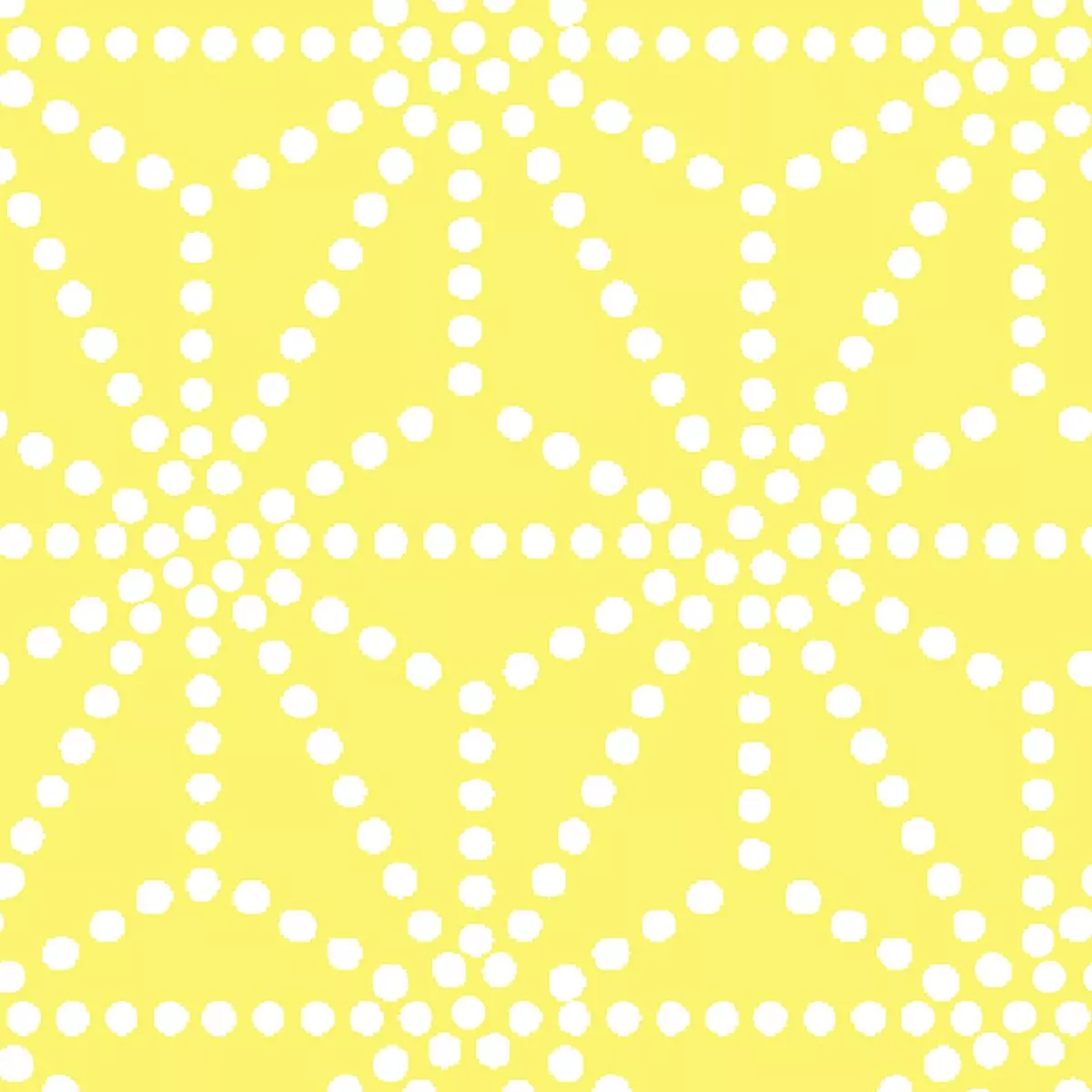 dotted-starburst-on-yellow-fabric Dotted Starburst on Yellow Fabric