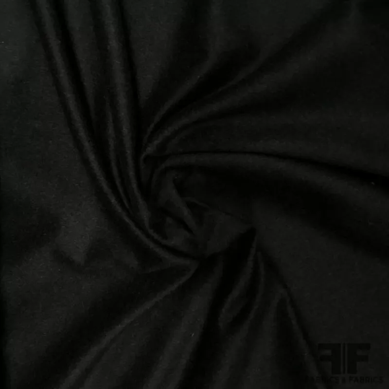 Double-Faced Wool Coating – Slate Grey