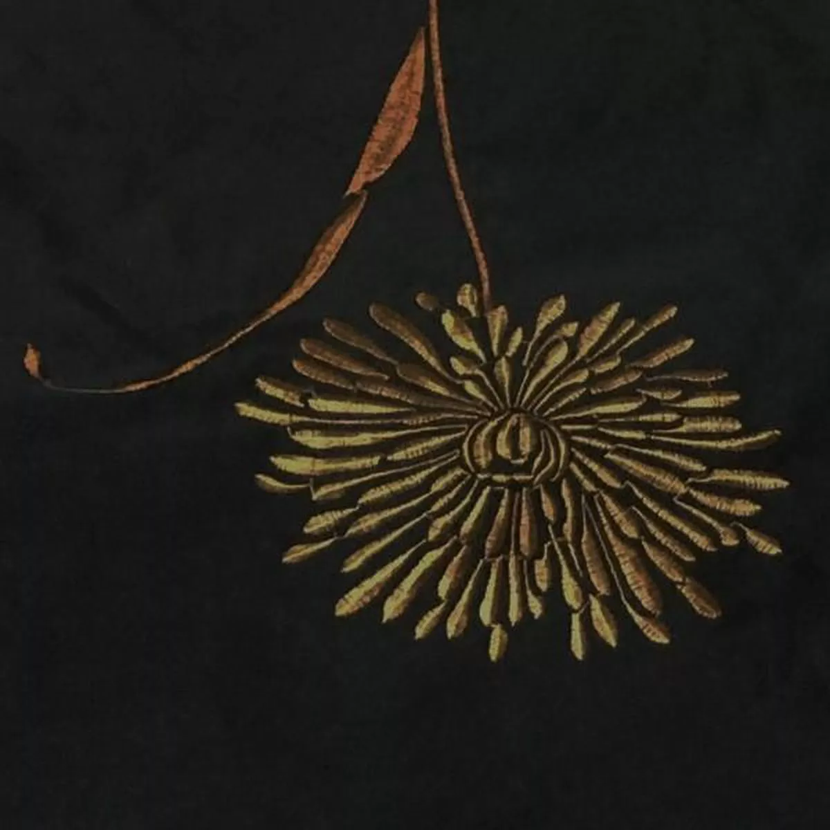 dowery-ebony-embroidered-black-drapery-fabric Dowery Ebony Embroidered Black Drapery Fabric