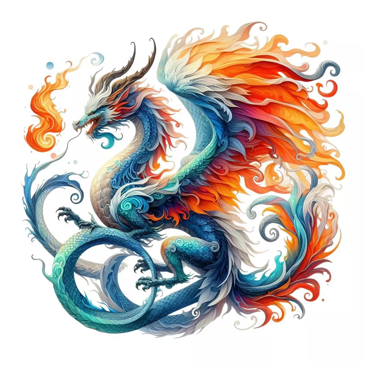 dragon-lair-dragon-6-fabric-panel The Dragon Lair Dragon #6 Fabric Panel