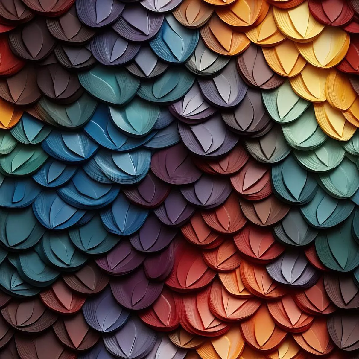 dragon-scales-pattern-11-fabric Dragon Scales Pattern #11 Fabric