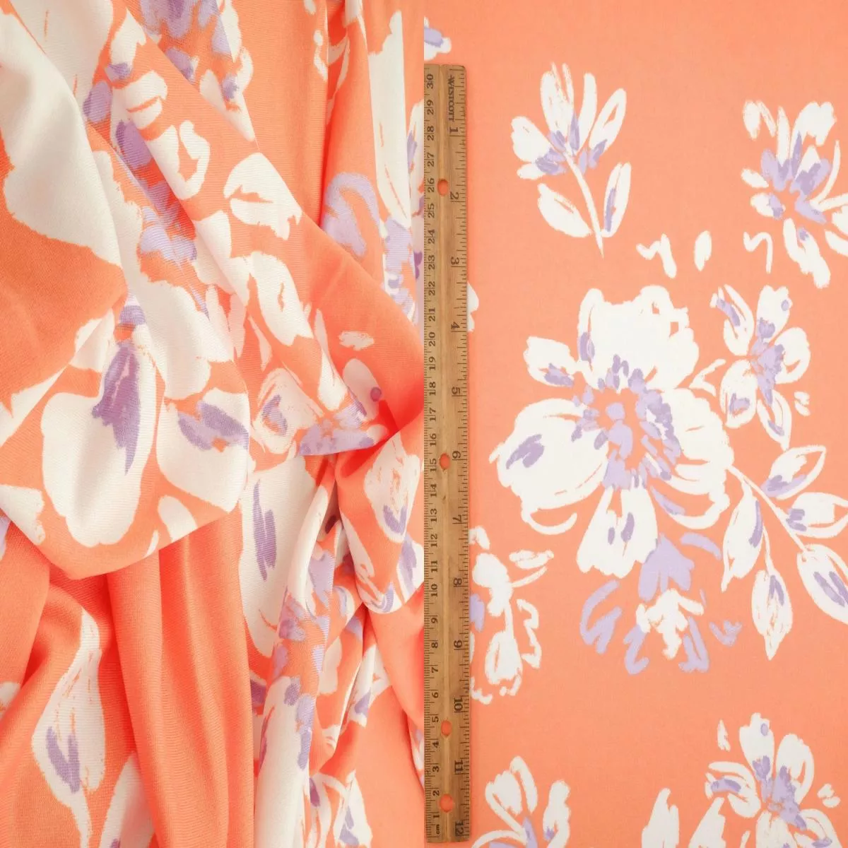DTY Floral Knit Fabric KNT4498-MS11520