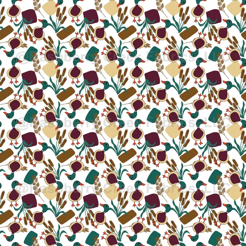 Duck Days on White-Small