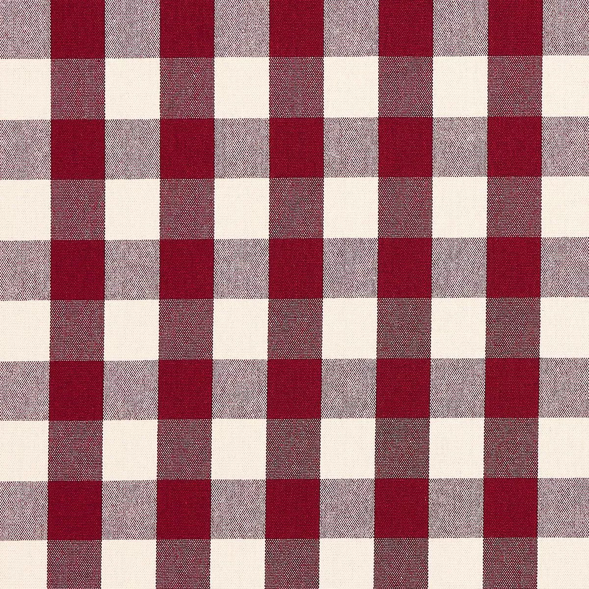 dutton-buffalo-check-crimson-fabric Dutton Buffalo Check Crimson Fabric