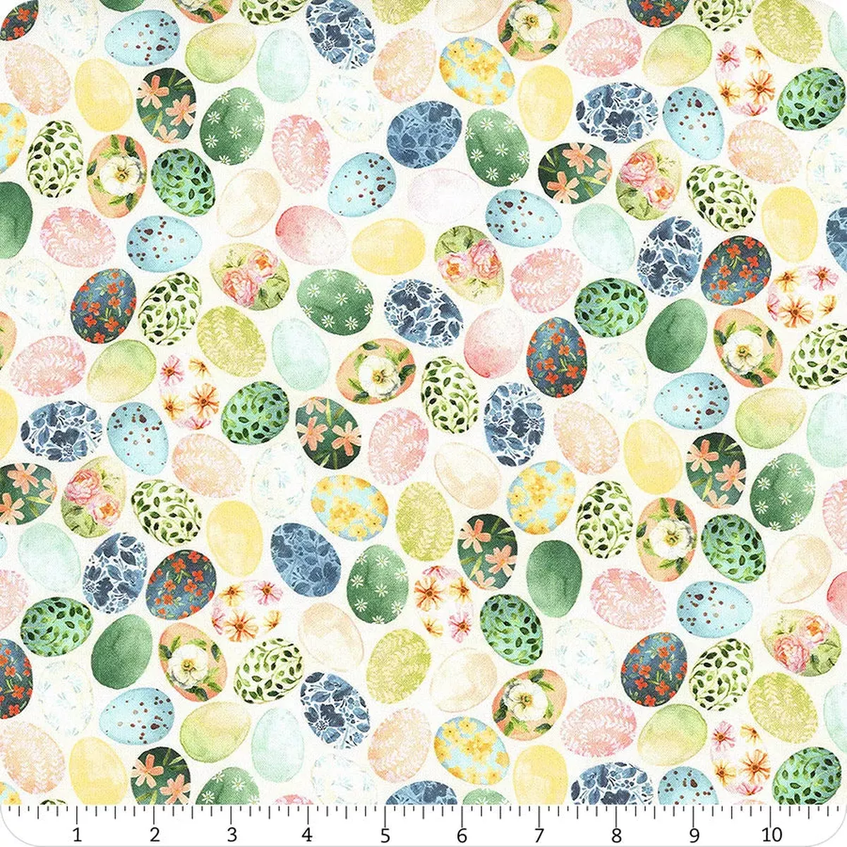 easter-wonder-quilt-fabric-easter-eggs-in-vanilla-multi-w5430-156-vanilla Easter Wonder Quilt Fabric – Easter Eggs in Vanilla/Multi – W5430-156-VANILLA