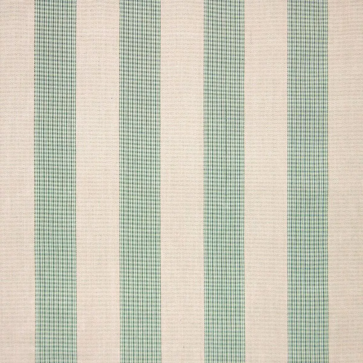 Ebury Stripe Green Fabric