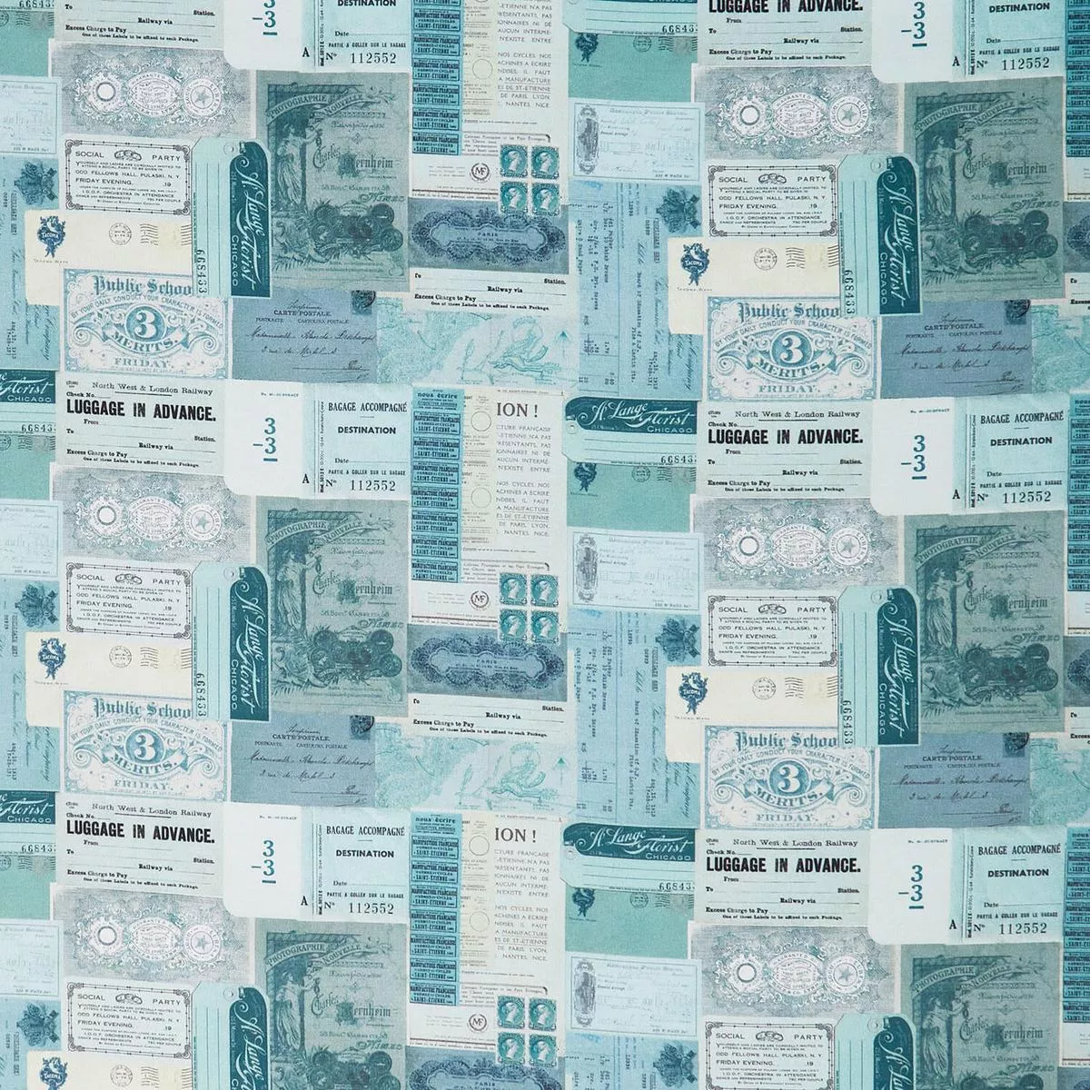 eclectic-elements-palette-ephemera-teal-yardage Eclectic Elements – Palette Ephemera Teal Yardage