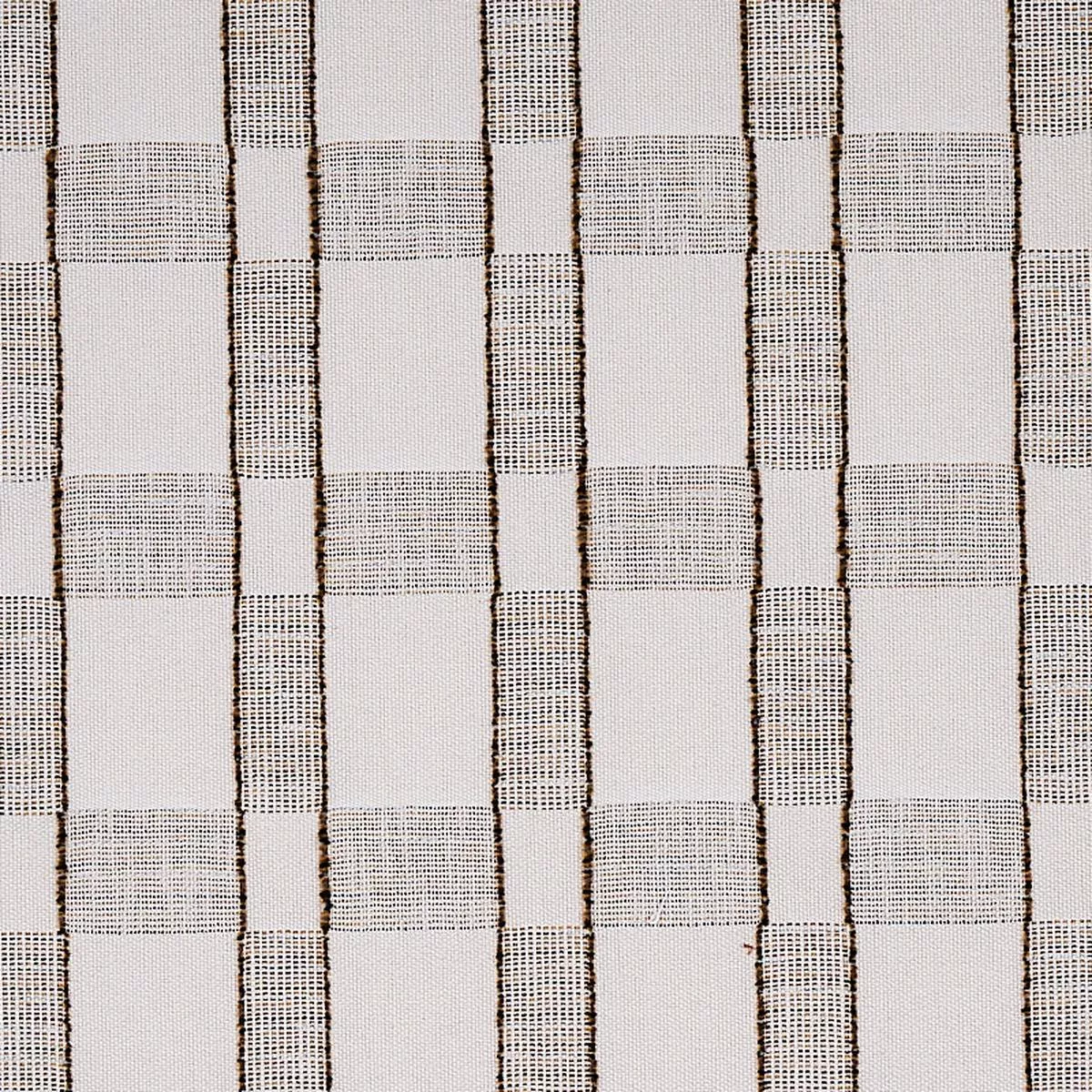 Elko Plaid Straw Fabric