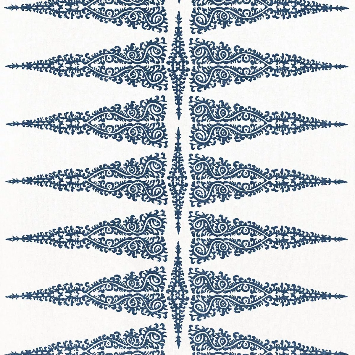 ellery-stripe-navy-on-white-fabric Ellery Stripe Navy on White Fabric