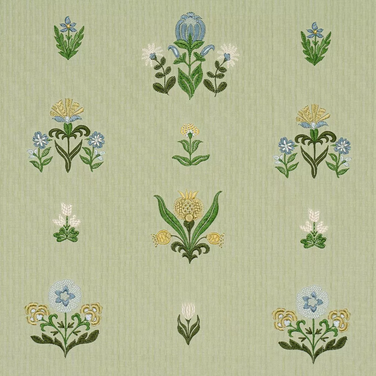 elmslie-embroidery-leaf-fabric Elmslie Embroidery Leaf Fabric
