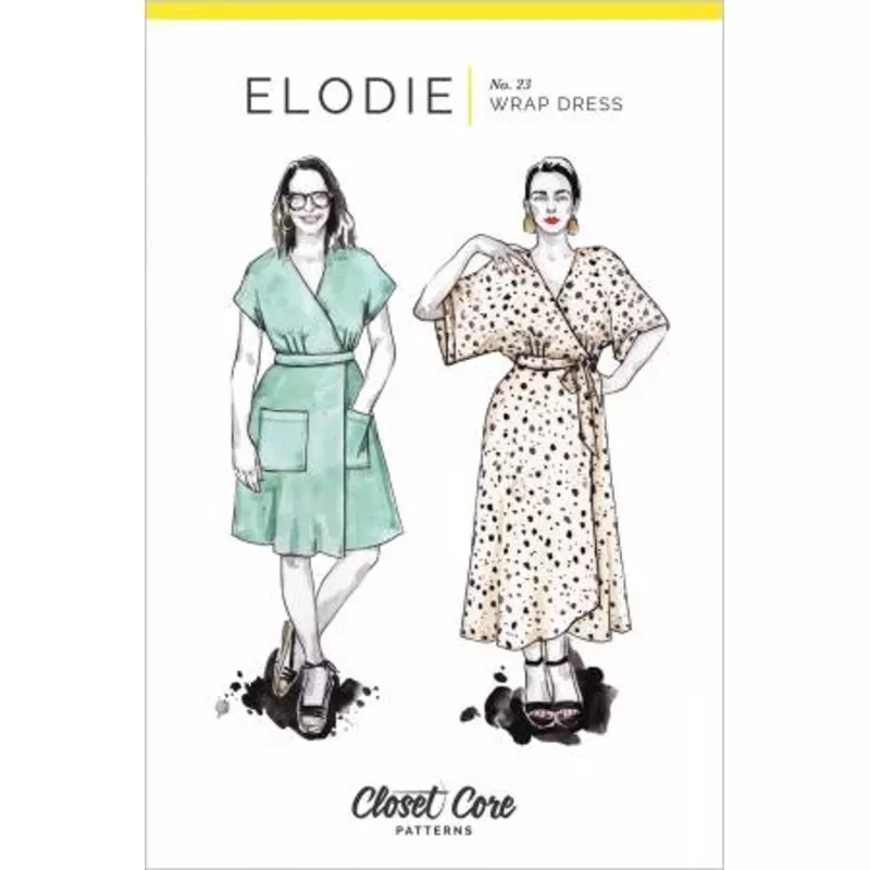 elodie-wrap-dress-closet-core-patterns Elodie Wrap Dress (Closet Core Patterns)