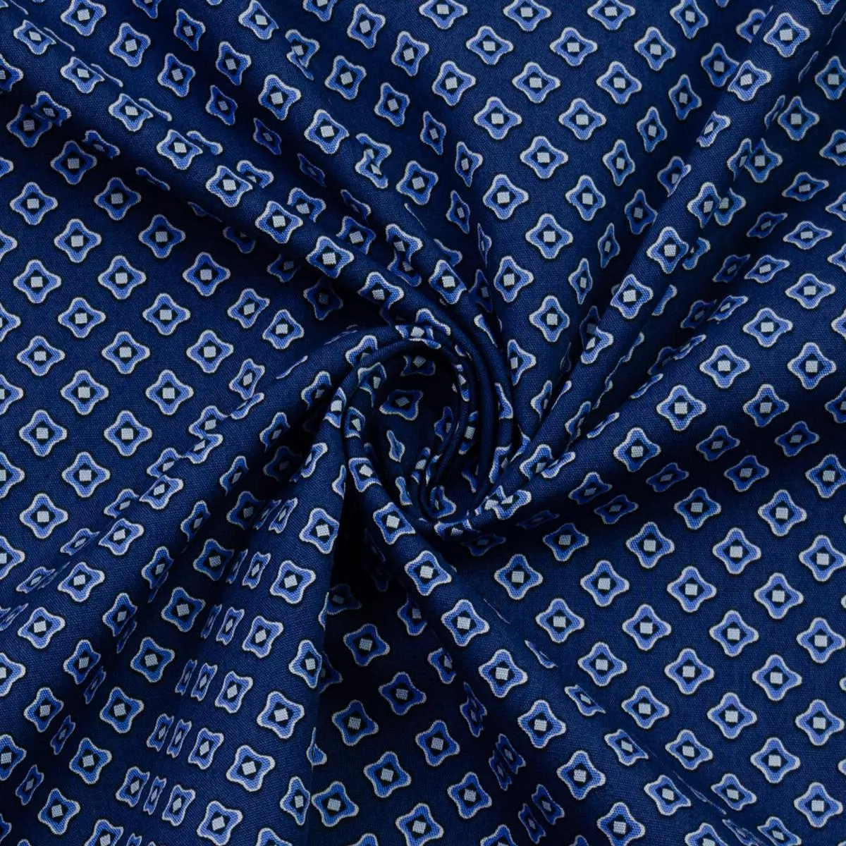 emory-blue-printed-cotton-fabric Emory Blue Printed Cotton Fabric