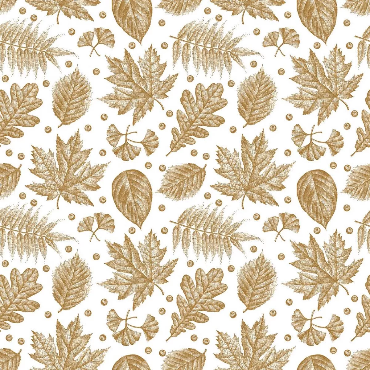 engraved-leaves-fabric-gold Engraved Leaves Fabric – Gold