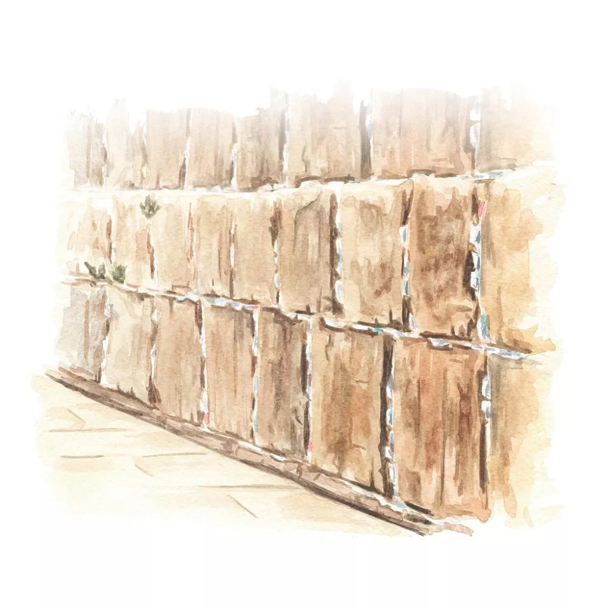 faded-western-wall-fabric-panel Faded Western Wall Fabric Panel