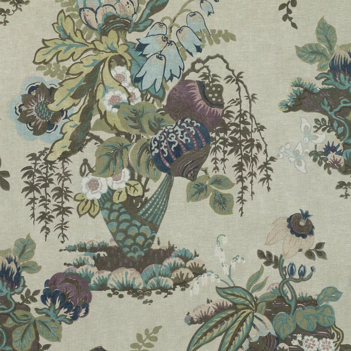 Fairbanks Plum Fabric