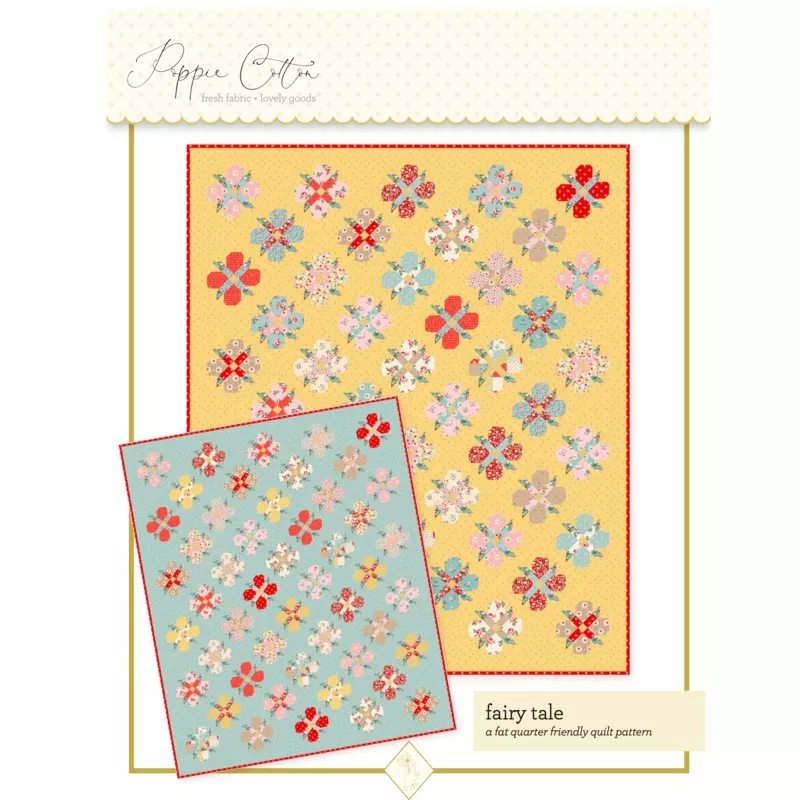 Fairy Tails Quilt Pattern by Poppie Cotton Fabrics