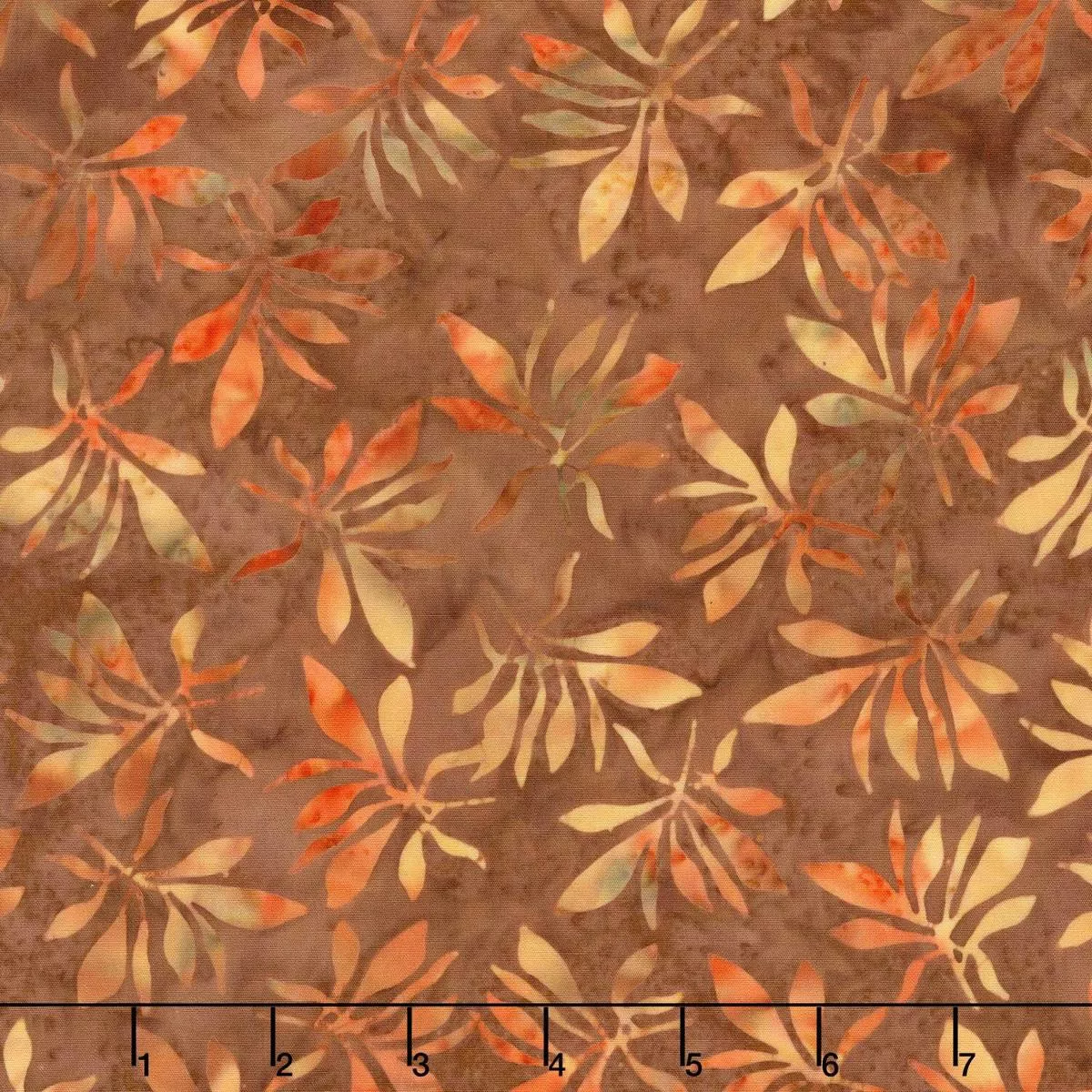 fall-flair-batiks-leaves-brown-cinnamon-yardage Fall Flair Batiks – Leaves Brown Cinnamon Yardage