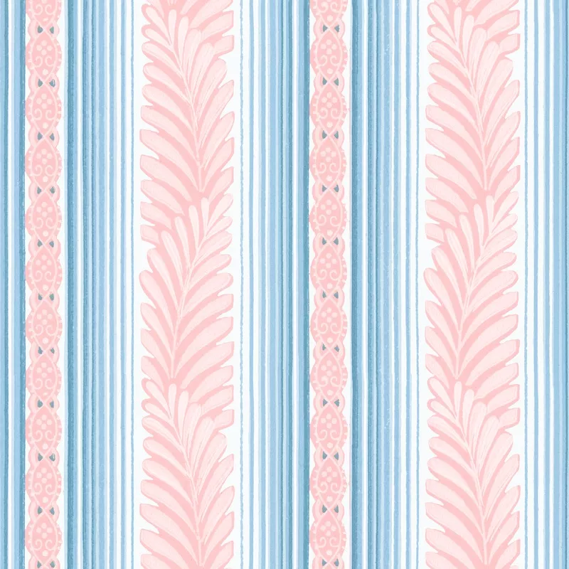 fan-stripe-on-cameo-fabric Fan Stripe on Cameo Fabric