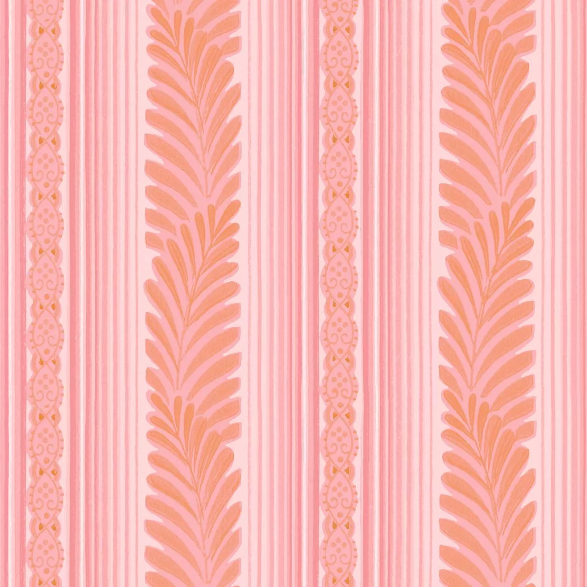 fan-stripe-on-pink-fabric Fan Stripe on Pink Fabric