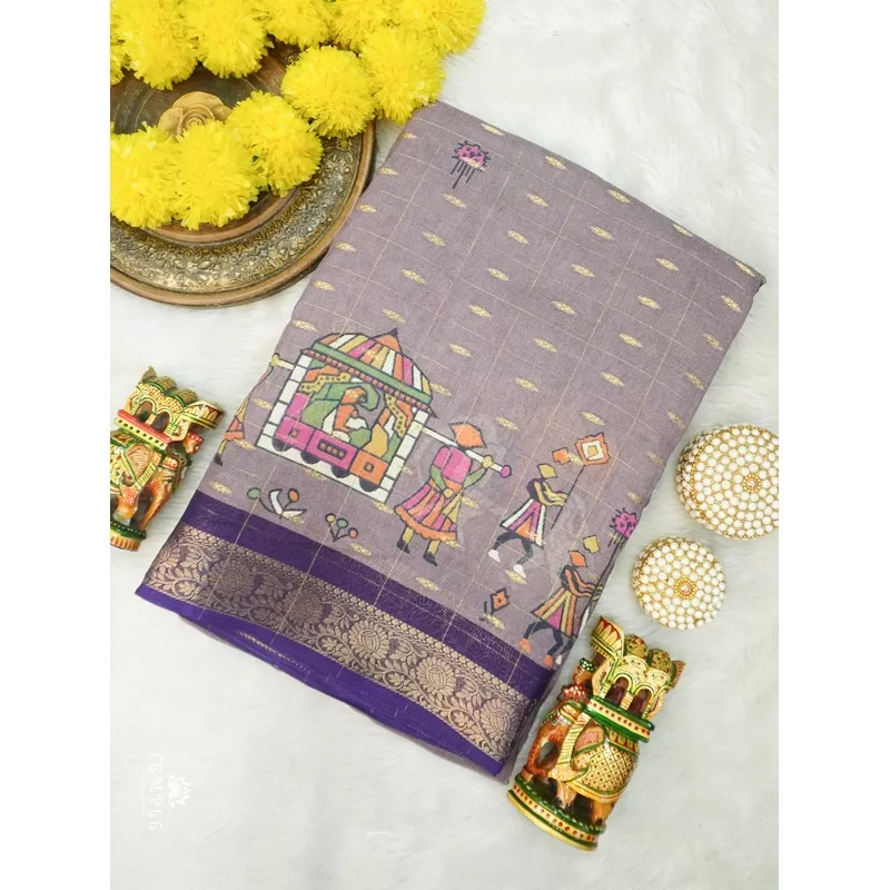 fancy-georgette-saree-ttds3096 Fancy Georgette Saree | TTDS3096