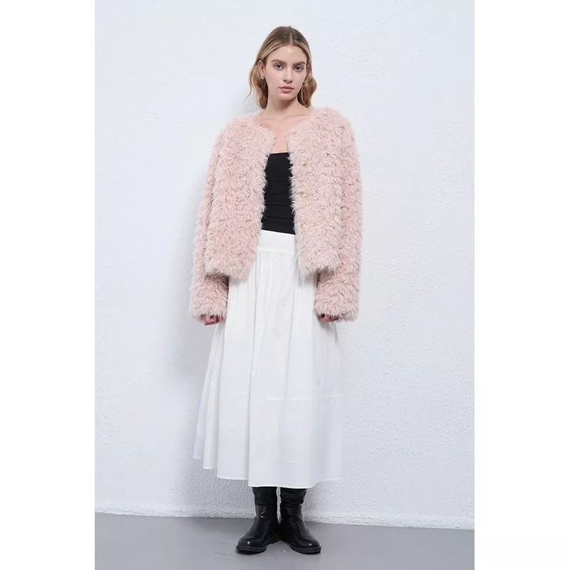 fangyan-pink-amelie-suede-jacket Fangyan | Pink Amelie Suede Jacket