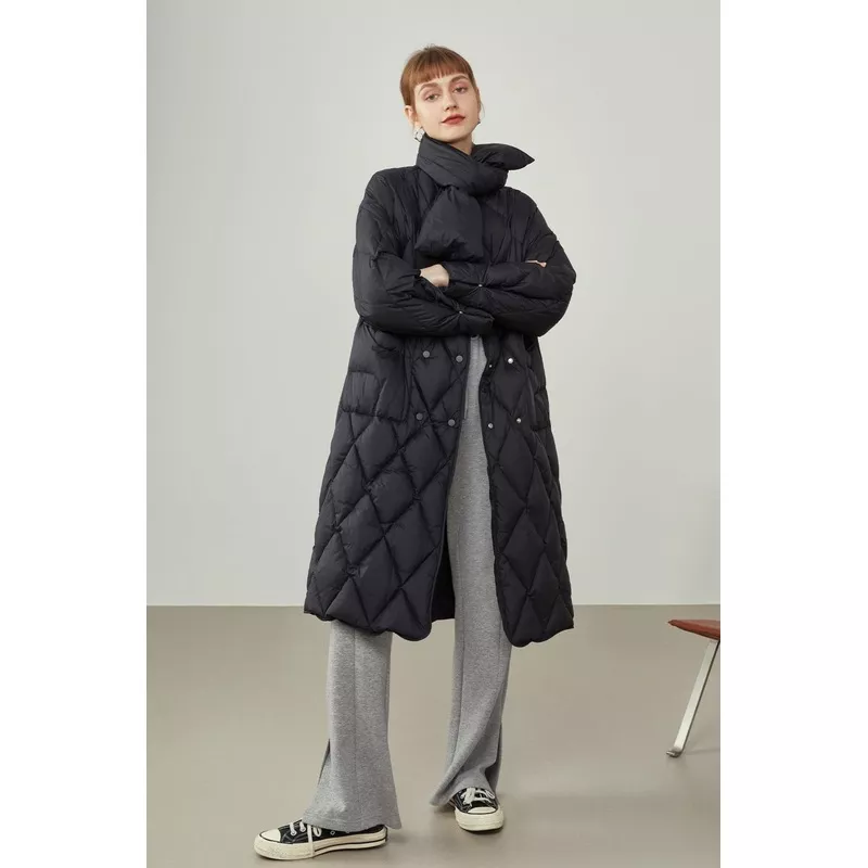 fansilanen-gilberte-scarf-down-coat Fansilanen | Gilberte Scarf Down Coat