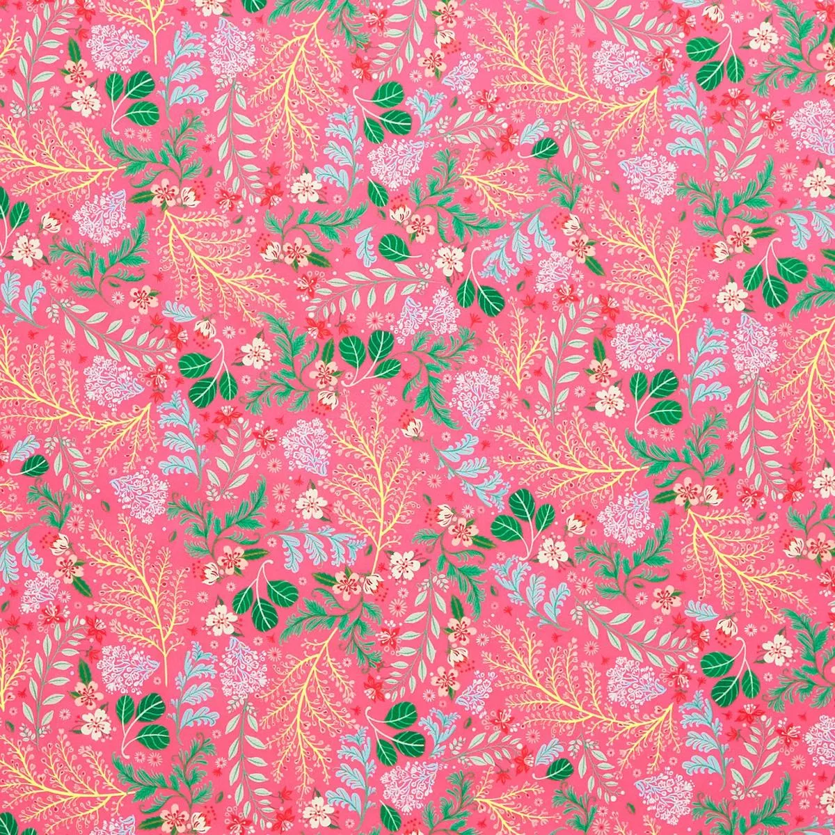 Faraway Florals – Vines Fuchsia Yardage