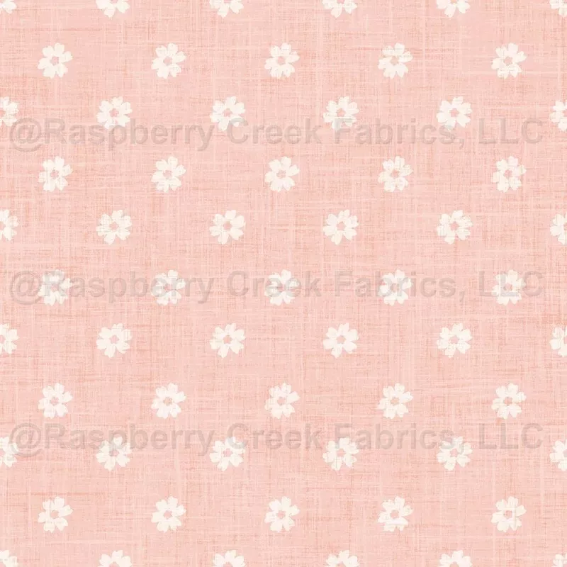 Farmyard Flower Dot Pink