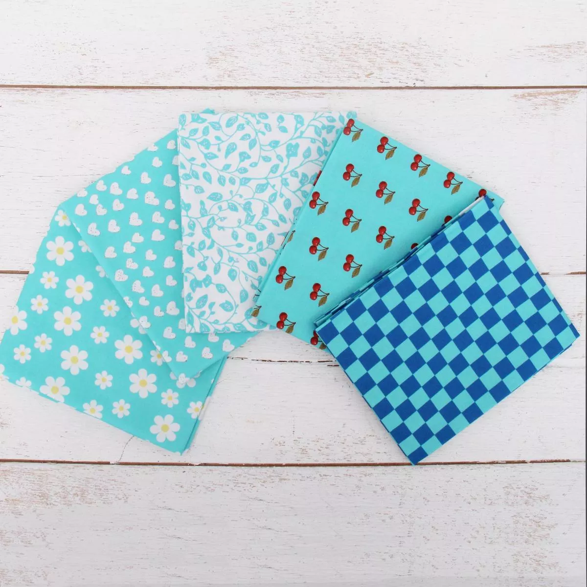 fat-quarter-bundle-five-aqua-confetti-brights-precut-cotton-fabrics Fat Quarter Bundle – Five Aqua Confetti Brights Precut Cotton Fabrics