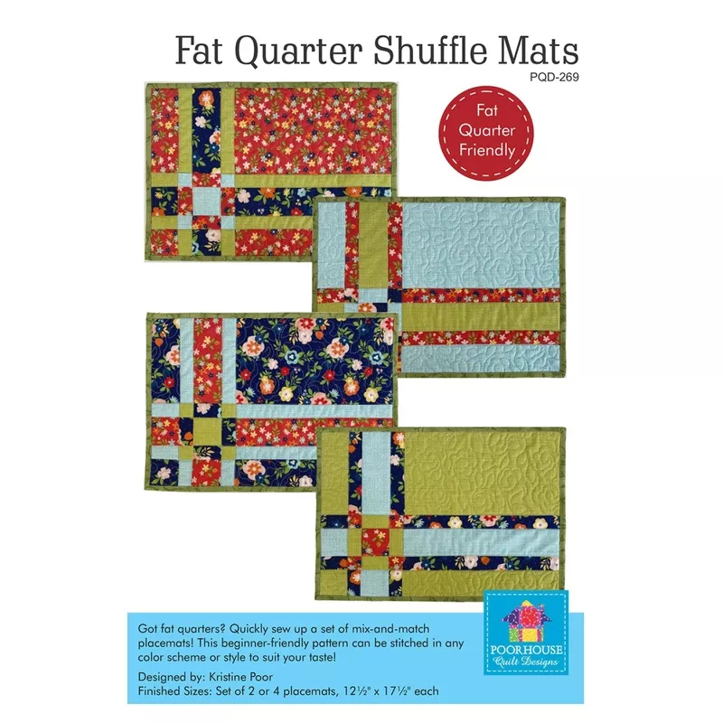 fat-quarter-shuffle-mats-pattern-pqd-269-sku-72066 Fat Quarter Shuffle Mats – Pattern – PQD-269 – Sku: 72066