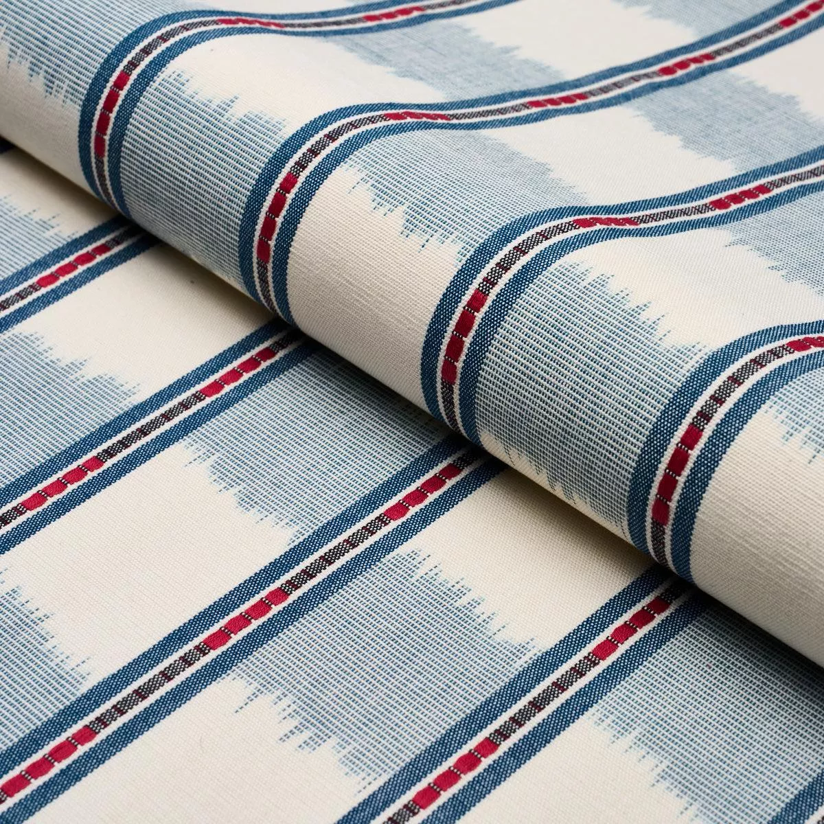 faye-ikat-chambray-fabric Faye Ikat Chambray Fabric