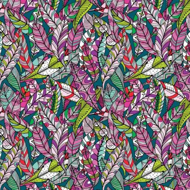 feathers-on-teal Feathers on Teal