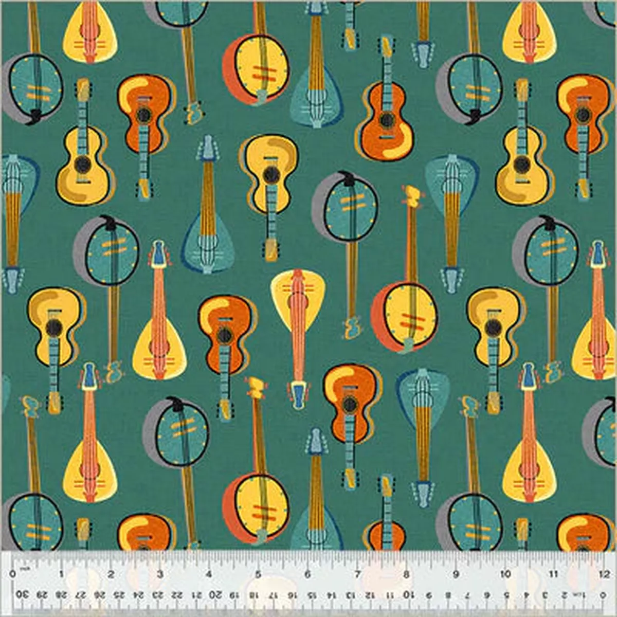 feeling-jazzy-windham-fabrics-54429-3-string-ensemble-turquoise Feeling Jazzy Windham Fabrics – 54429-3 String Ensemble Turquoise