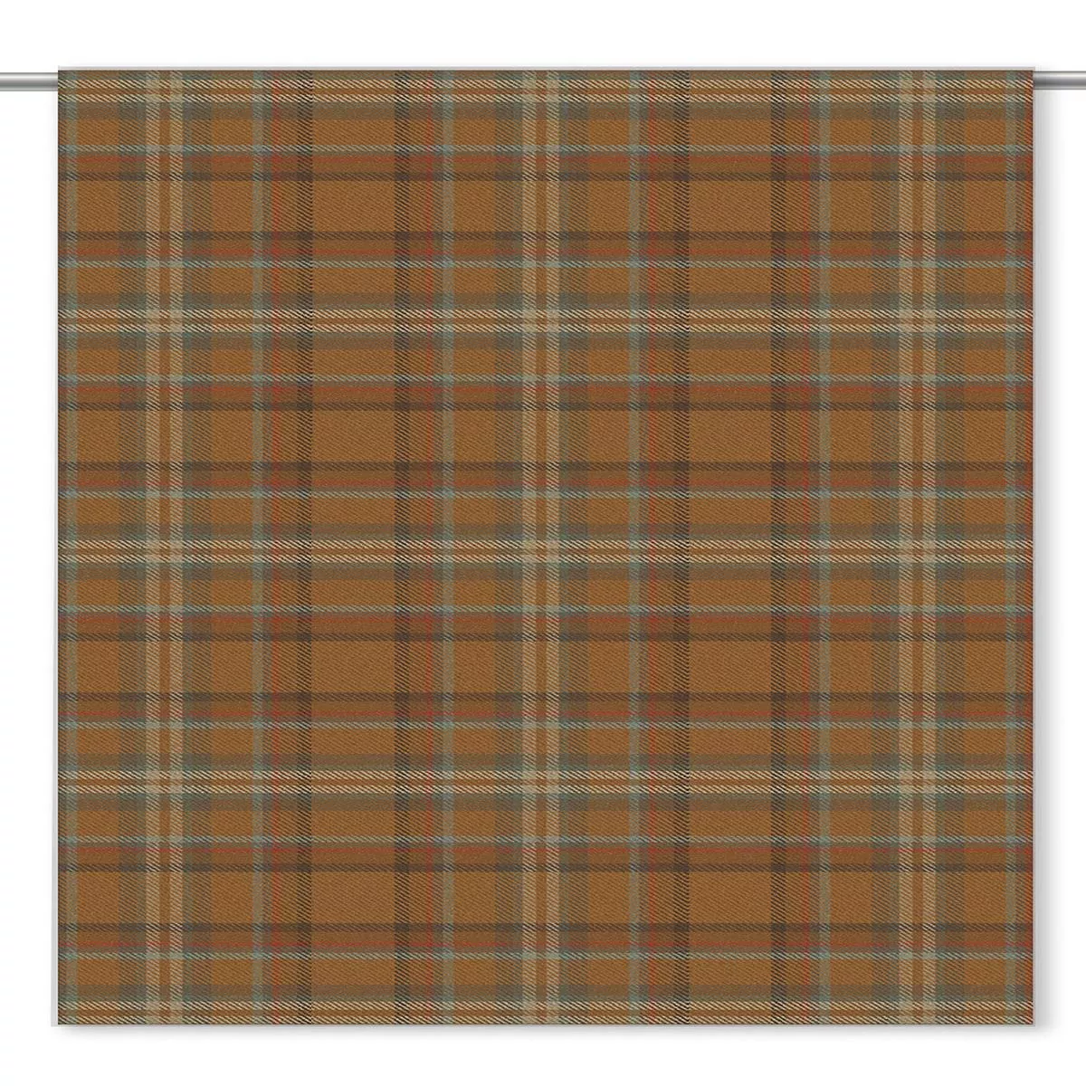 fervent-brass-fabric-by-yard-tawny-brown-burnt-orange-red-blue ‘Fervent Brass’ Fabric by the Yard (Tawny Brown/ Burnt Orange/ Red/ Blue)