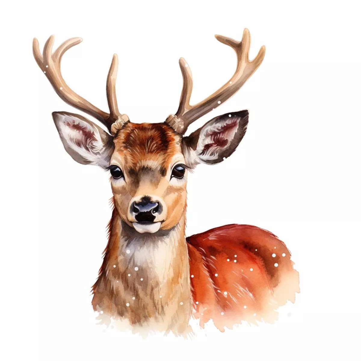 festive-buck-2-fabric-panel Festive Buck #2 Fabric Panel