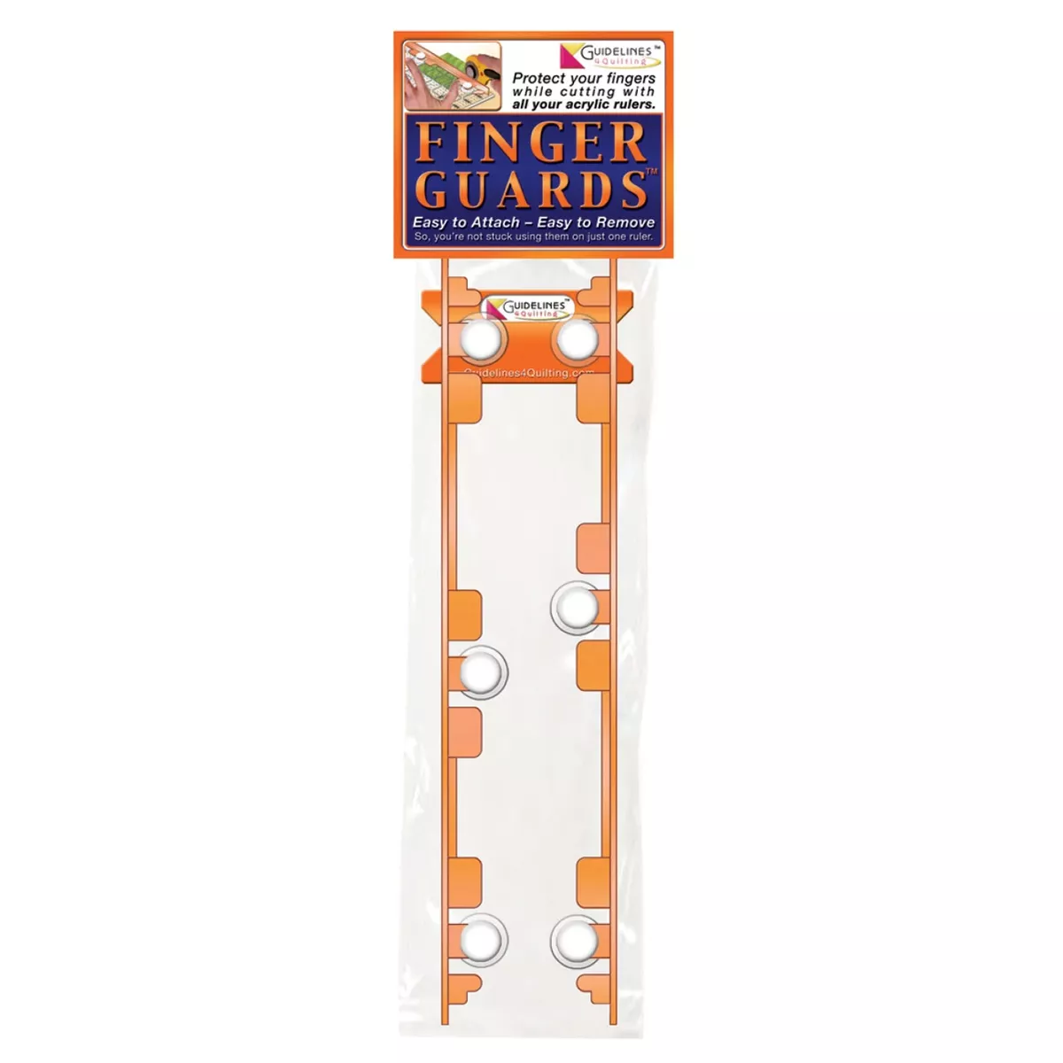 Finger Guides for Acrylic Ruler