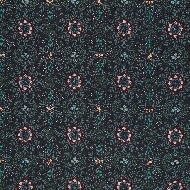 firefly-nightfall-fabric-in-rayon Firefly Nightfall Fabric in Rayon