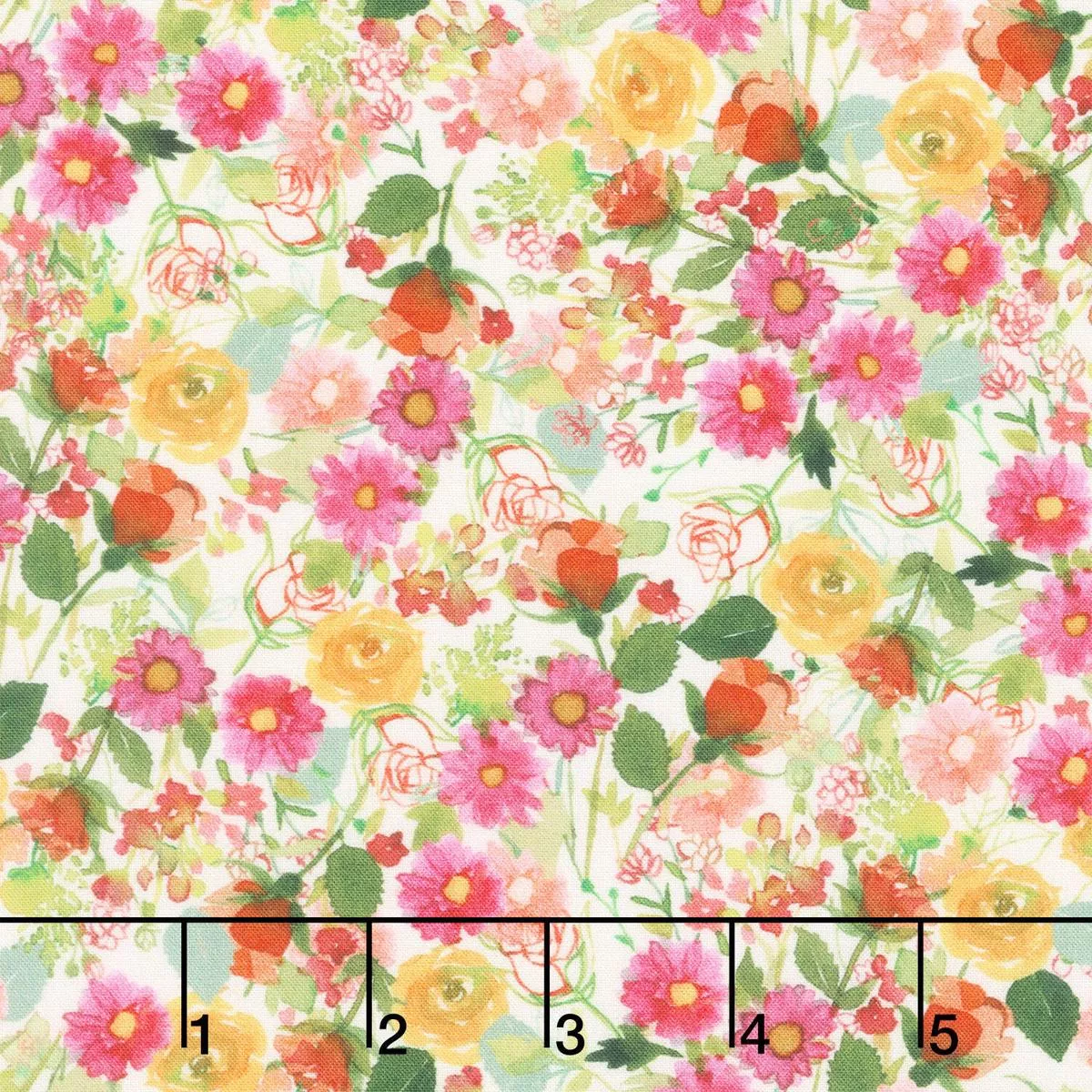 fleur-de-rose-dahlias-multi-color-yardage Fleur De Rose – Dahlias Multi Color Yardage