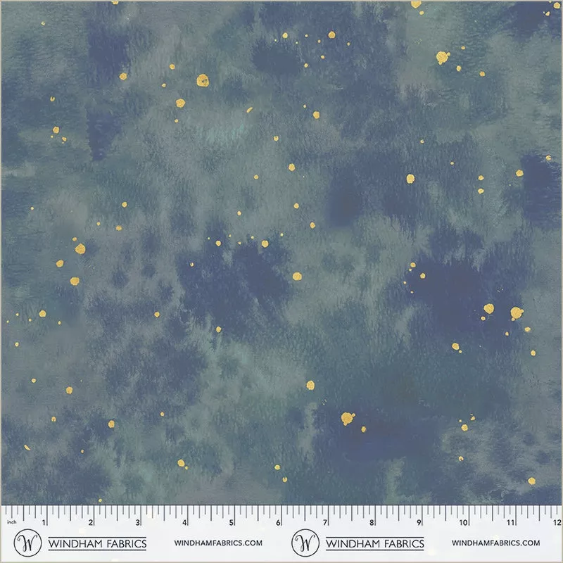 Flora & Form – Texture – Lapis – Cotton Fabric