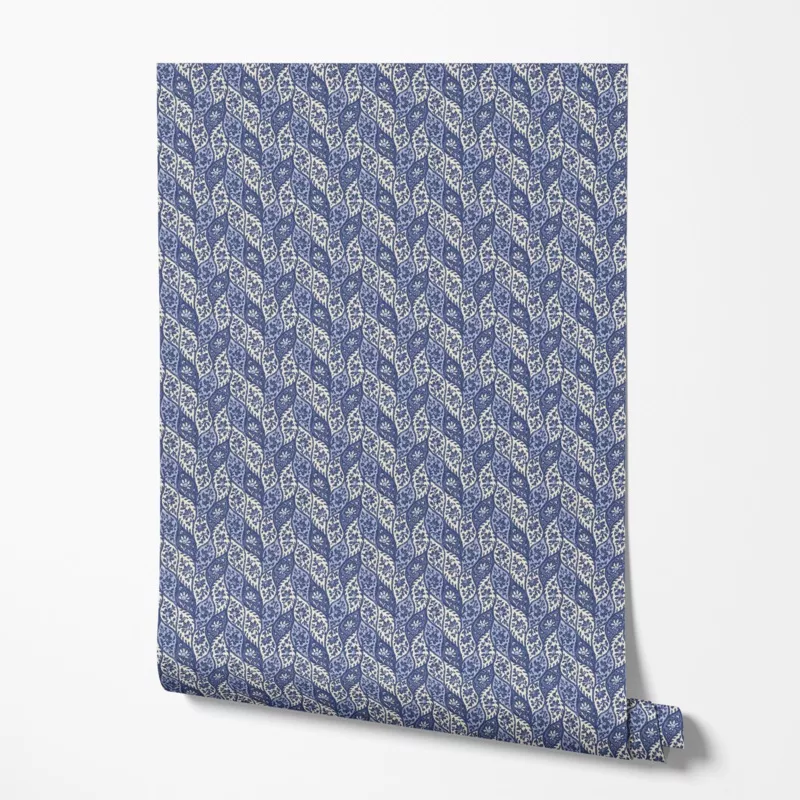 flora-royale-on-blue-wallpaper Flora Royale on Blue Wallpaper