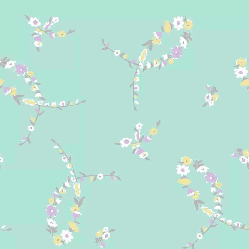 floral-loops-on-mint-fabric Floral Loops on Mint Fabric