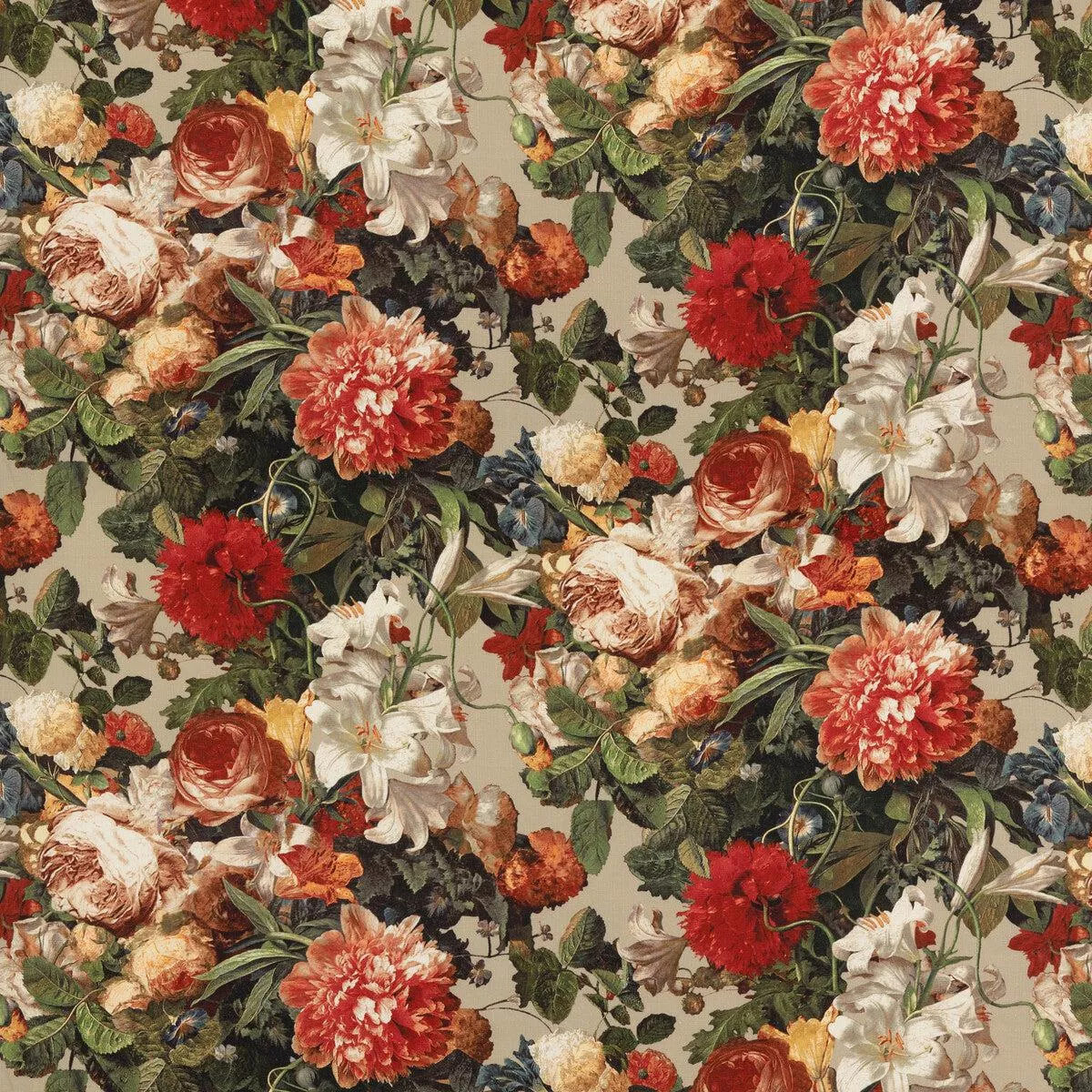 floral-pompadour-spice-fabric Floral Pompadour Spice Fabric