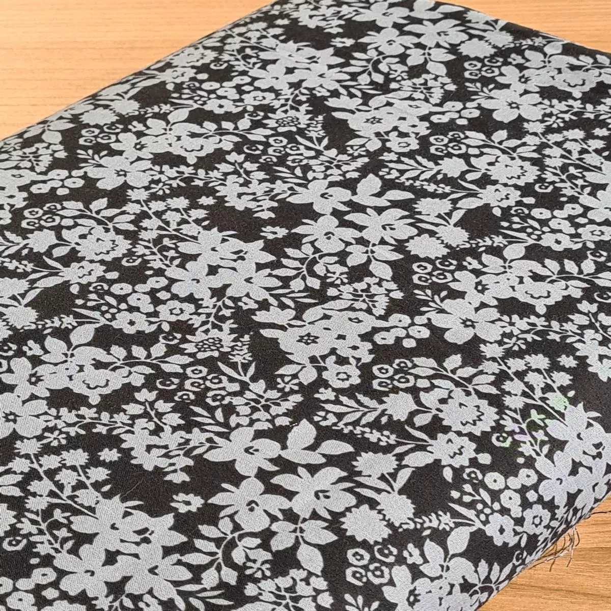flower-carpet-on-black-background-by-kokka-brand-price-per-10cm “Flower carpet” on black background by Kokka brand (price per 10cm)