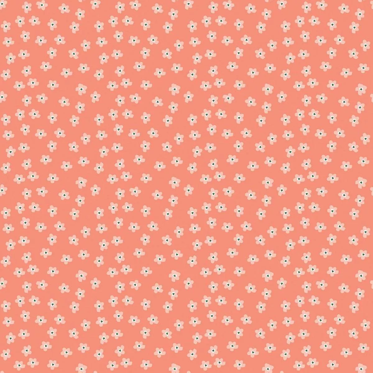 Flower Market Tiny Flowers Fabric – Red