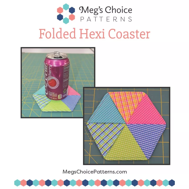 Folded Hexi Coaster Meg’s Choice #MC085