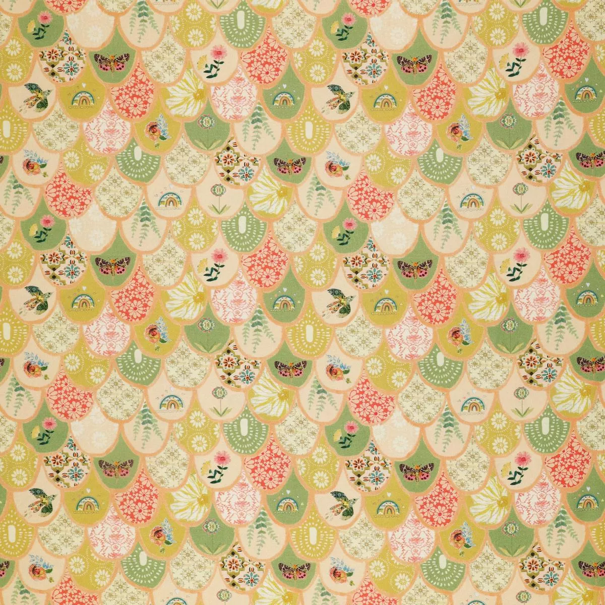 follow-your-joy-fabric-collection-bargello-peach-multi Follow Your Joy Fabric Collection – Bargello Peach/Multi