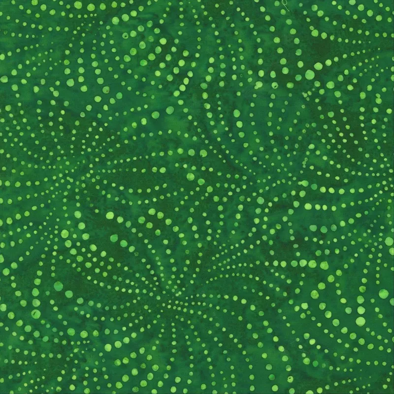 Forest Fireworks Batik Fabric
